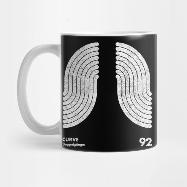 Curve / Doppelganger / Minimalist Artwork Design by saudade